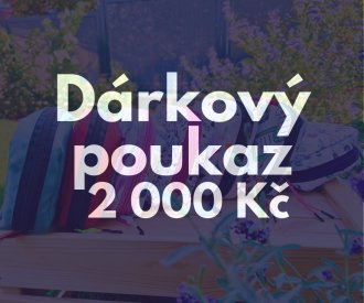 Dárkový poukaz 2 000 Kč