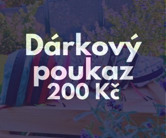 Dárkový poukaz 200 Kč
