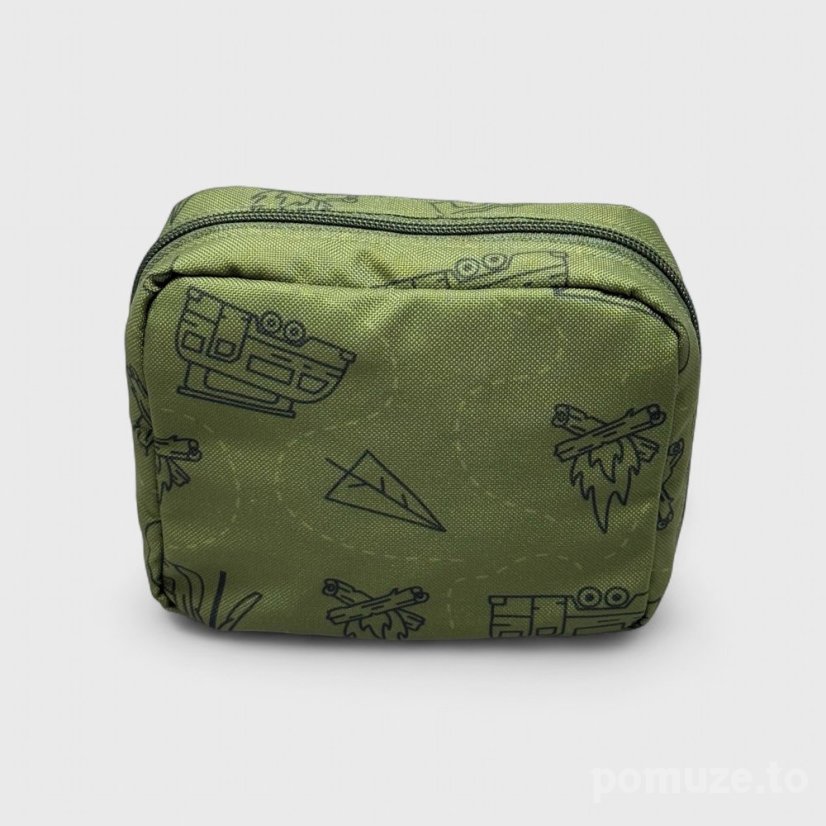 Taštička / M / camping - jedinečný kousek