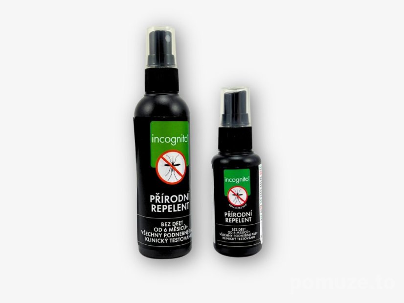 Přírodní repelent ve spreji Incognito - Objem: 100 ml