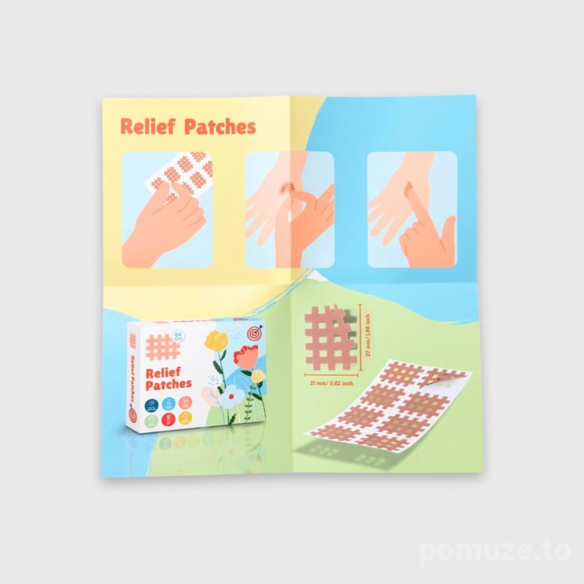 Náplasti Relief Patches po štípnutí hmyzem