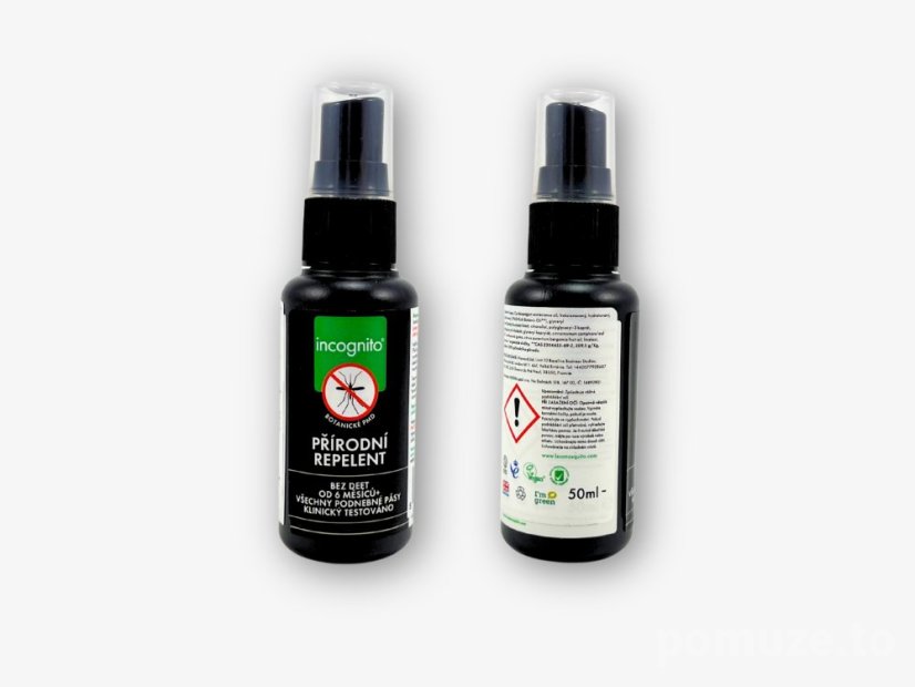 Přírodní repelent ve spreji Incognito - Objem: 100 ml