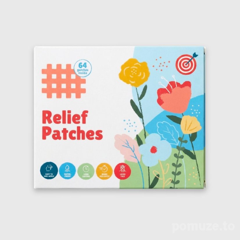 Náplasti Relief Patches po štípnutí hmyzem