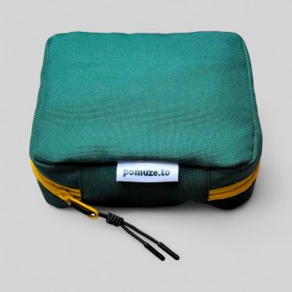 Taštička / M / zeleno-žlutá