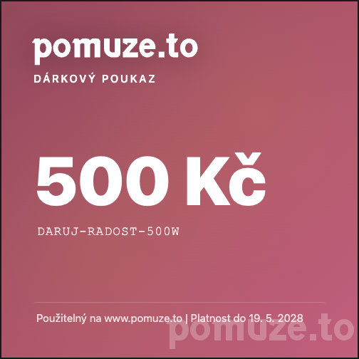 Dárkový poukaz 500 Kč