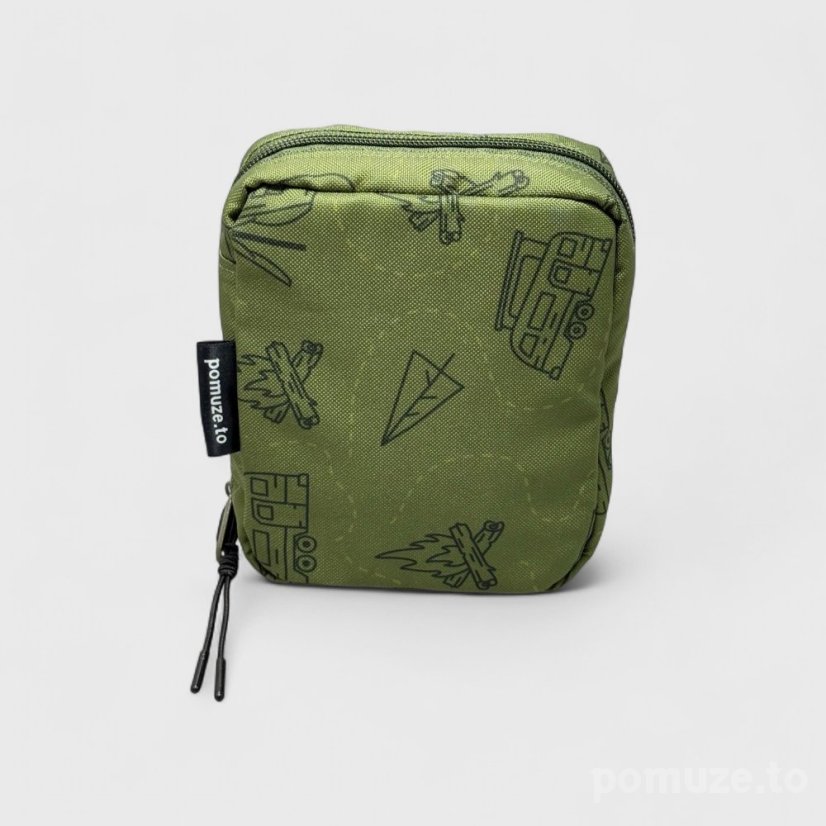 Taštička / M / camping - jedinečný kousek