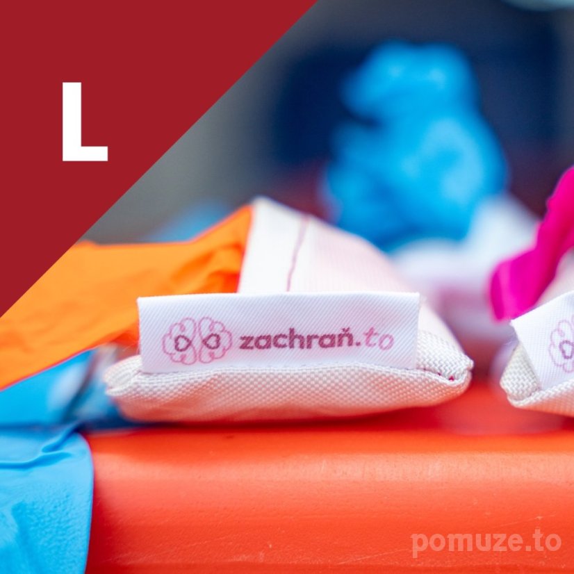Klíčenka s rukavicemi zachraň.to, velikost L