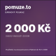 Dárkový poukaz 2 000 Kč