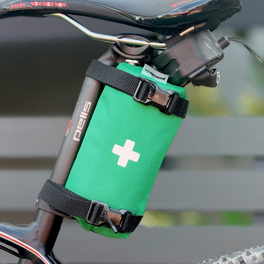 Cyklo lékárnička pod sedlem kola